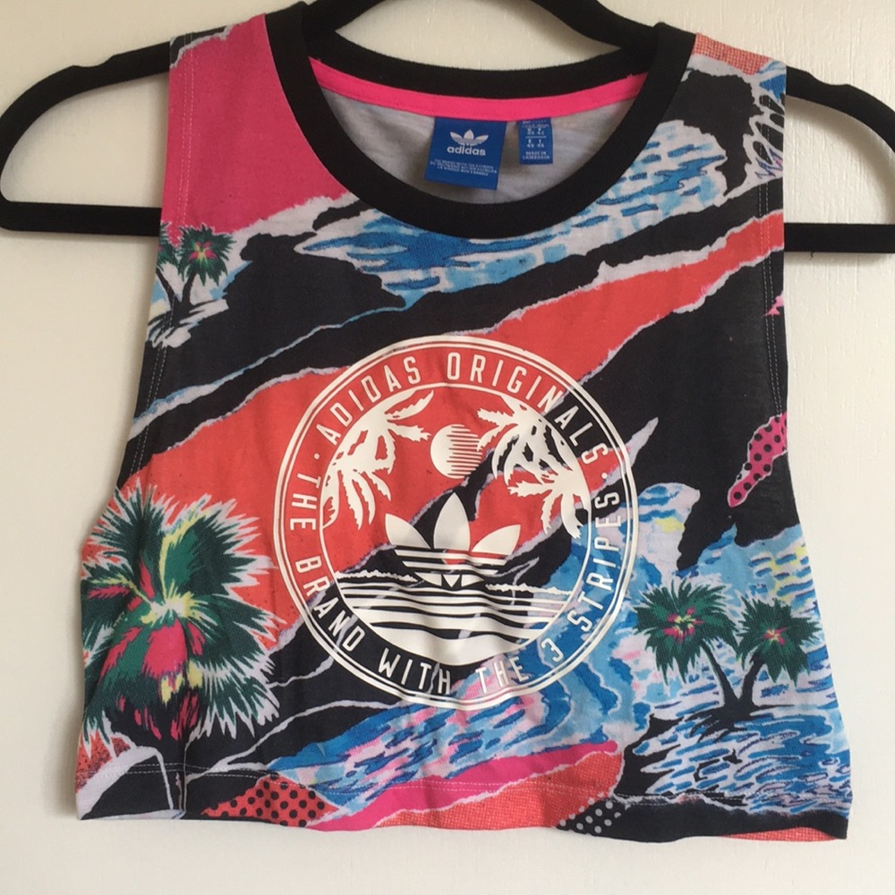 Adidas crop top